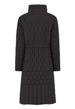 Load image into Gallery viewer, Etage Black Quilted Coat
