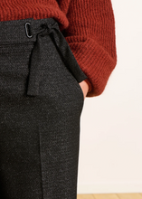 Load image into Gallery viewer, Faye Black Flecked Trouser
