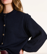 Load image into Gallery viewer, Faye Navy Cardi Exara
