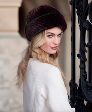 Load image into Gallery viewer, PR Donatella Hat Burgundy
