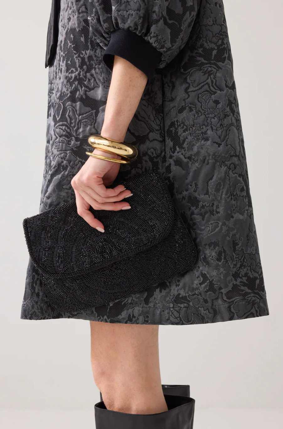 Summum Beaded Clutch Bag