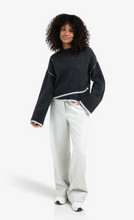 Load image into Gallery viewer, Yasmine Knit Sweater with Contrast lines
