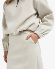 Load image into Gallery viewer, Yasmine Zip Turtleneck Cloud Grey

