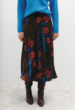 Load image into Gallery viewer, More and More Print Satin Skirt
