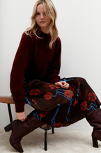 Load image into Gallery viewer, More and More Print Satin Skirt
