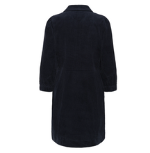 Load image into Gallery viewer, PartTwo Eyvor Corduroy Dress in Dark Navy
