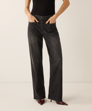 Load image into Gallery viewer, More &amp; More Grey High Waist Jeans
