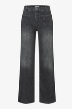 Load image into Gallery viewer, More &amp; More Grey High Waist Jeans
