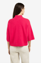 Load image into Gallery viewer, YaYa Sweater with 3/4 sleeve Rose Red
