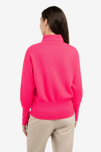 Load image into Gallery viewer, YaYa High Neck Knit with button detail
