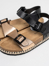 Load image into Gallery viewer, Billy Verity Metallic Sandal
