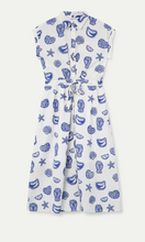 Load image into Gallery viewer, Clara Button Down Lobster Midi
