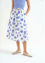 Load image into Gallery viewer, Clara Lobster Midi Skirt
