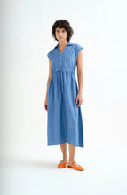 Load image into Gallery viewer, Clara Denim Midi Dress
