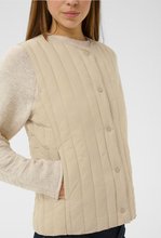 Load image into Gallery viewer, Inwear Glyn Warm Waistcoat in Sandstone
