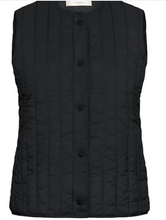 Load image into Gallery viewer, Inwear Glyn Warm Waistcoat in Black
