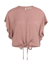 Load image into Gallery viewer, Yaya Flowy Top in Burlwood Pink
