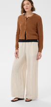 Load image into Gallery viewer, Part Two Gigia Linen Blend Cardigan in Argan Oil *NEW
