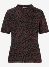 Load image into Gallery viewer, More &amp; More Mesh Shirt with Leopard Print
