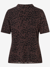 Load image into Gallery viewer, More &amp; More Mesh Shirt with Leopard Print
