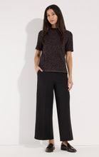 Load image into Gallery viewer, More &amp; More Mesh Shirt with Leopard Print

