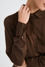Load image into Gallery viewer, Molly Jolie Shirt Chocolate
