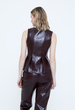 Load image into Gallery viewer, Winnie Burgundy Waistcoat
