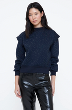 Load image into Gallery viewer, Winnie Navy Sparkle Sweatshirt
