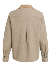 Load image into Gallery viewer, Yaya Contrast Blazer Otter Brown
