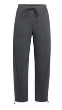 Load image into Gallery viewer, Yaya Jersey Trousers Black Melange
