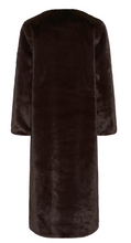 Load image into Gallery viewer, InWear ZabelleIW Long Coat Chocolate Brown
