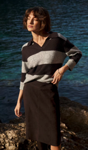 Load image into Gallery viewer, Part Two Charlott Pullover in Mole Grey
