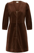 Load image into Gallery viewer, Part Two CorinnaPW Dress in Downtown Brown
