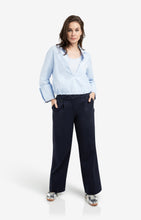 Load image into Gallery viewer, Balloon blouse with deep V-neck - Type: lookbook
