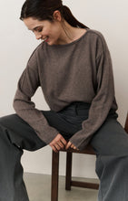 Load image into Gallery viewer, Faux leather trousers with seam details - Type: lookbook
