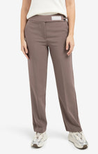 Load image into Gallery viewer, Woven trousers with asymmetrical waistband and straight fit - Type: lookbook
